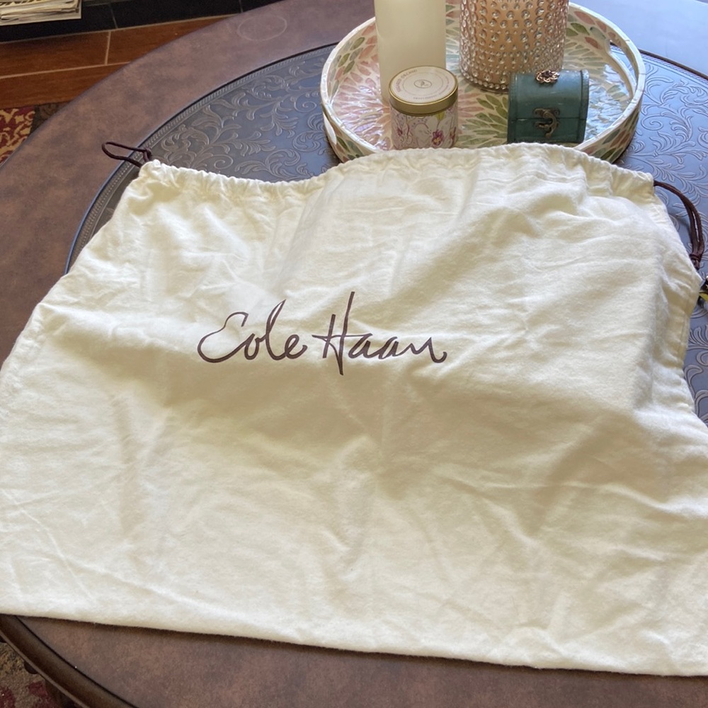 Cole Haan dust bag.